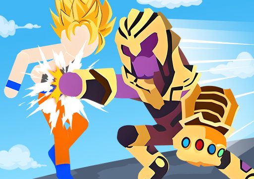 Stickman Warriors Superhero Fight