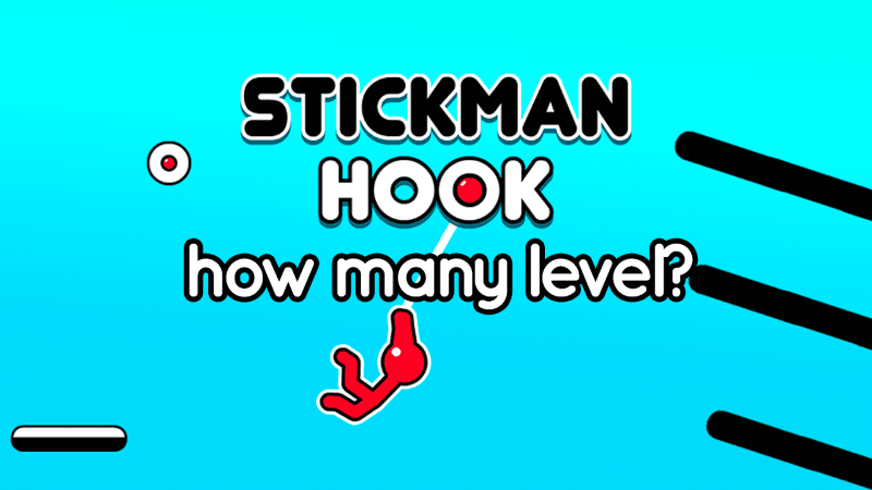 how many levels are in stickman hook​